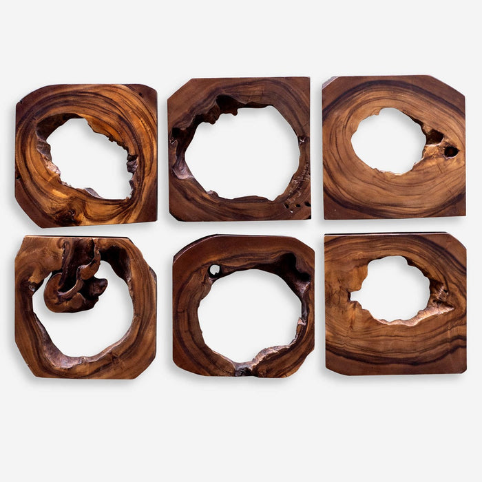 Adlai Wood Wall Decor - Set Of 6