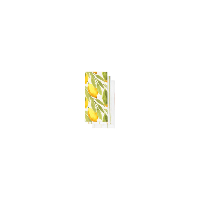 Lemon Tea Towels - Set Of 3