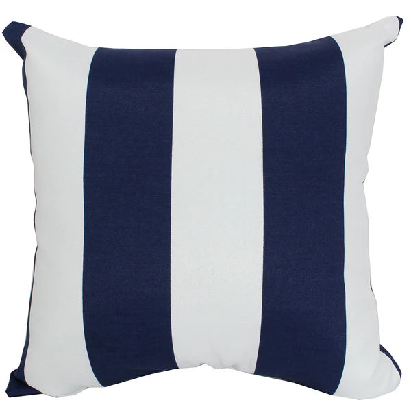 Cabana Navy Outdoor Pillow