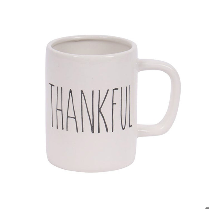 Thankful Skinny Script Mug