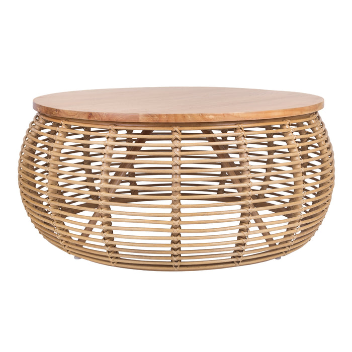 Iris Rattan Coffee Table