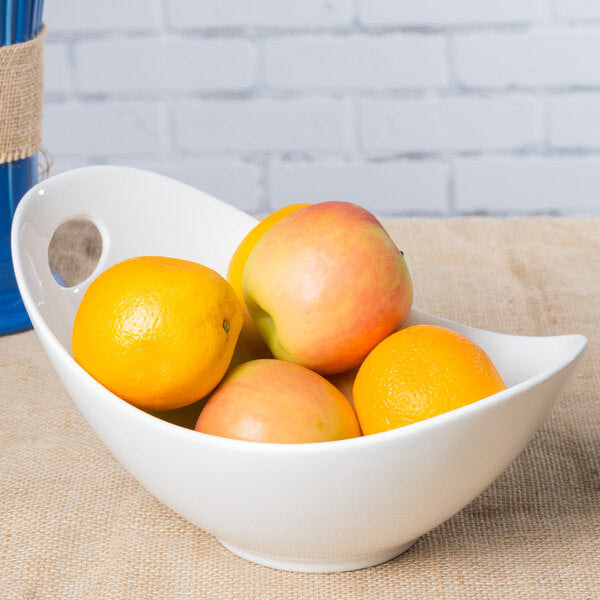Whittier White Serving Bowl