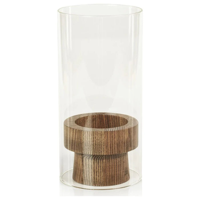 West Indies Pillar Holder On Ash Wood Base