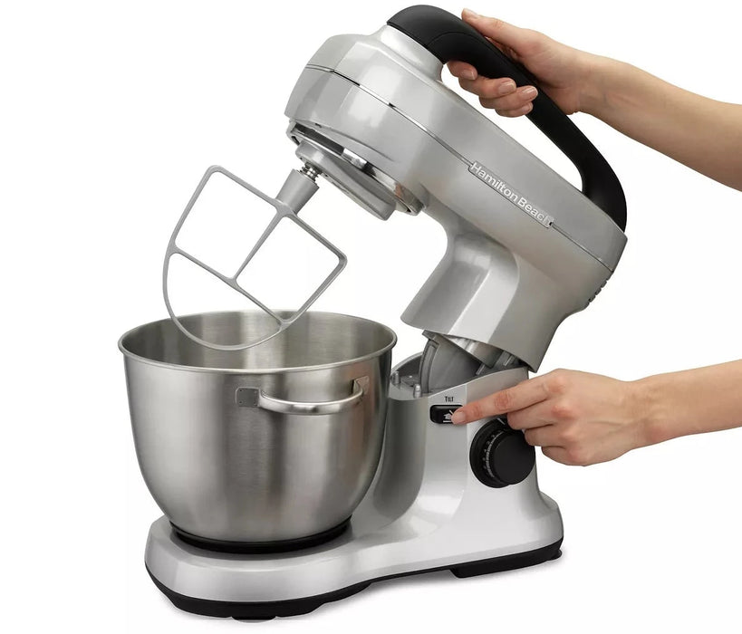 Hamilton Beach 7-Speed Stand Mixer - Silver