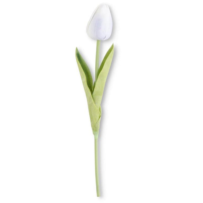 Blue Real Touch Mini Tulip Stem