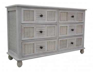 Bay Breeze 6 Drawer Dresser