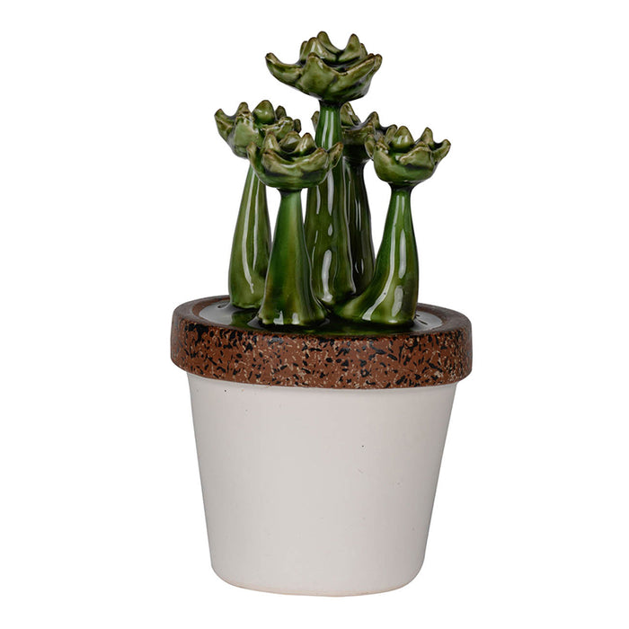 Ceramic Tall Plant Decorate
