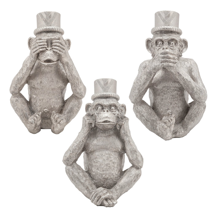 No Speak, Hear Or See Monkeys