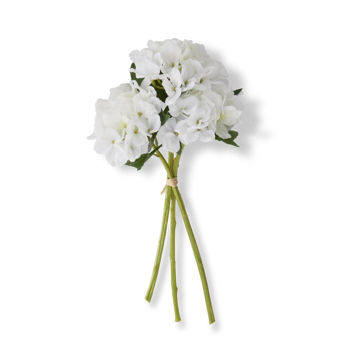White Real Touch Hydrangea
