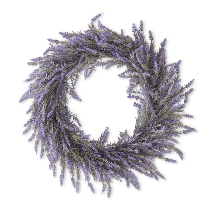 Purple Lavender Wreath