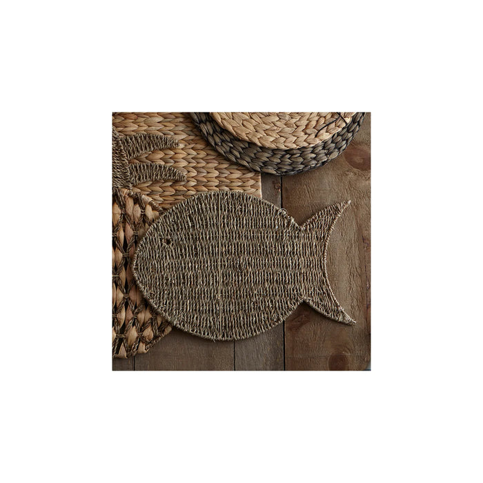 Fish Seagrass Placemat - Natural