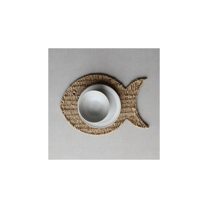 Fish Seagrass Placemat - Natural