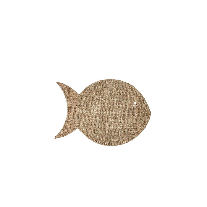Fish Seagrass Placemat - Natural