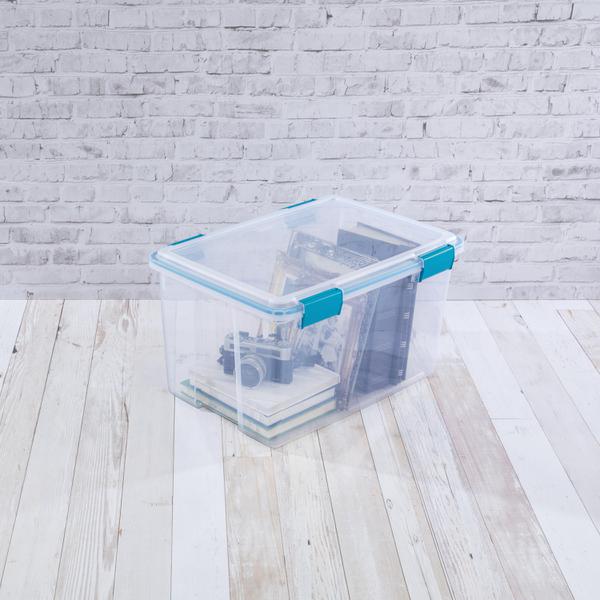 Sterilite Clear Gasket Box