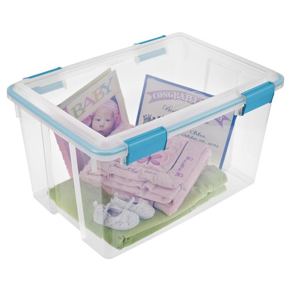 Sterilite Clear Gasket Box