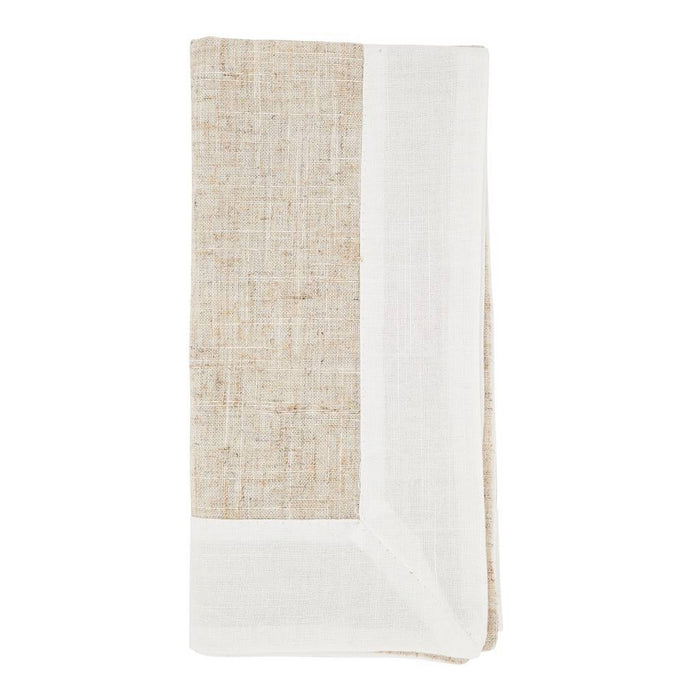 Two Tone Napkin - Natural