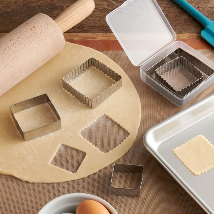 Baking Square Cutters - Set Of 5