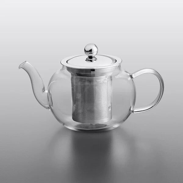 Acopa Lotus Glass Teapot w/Infuser