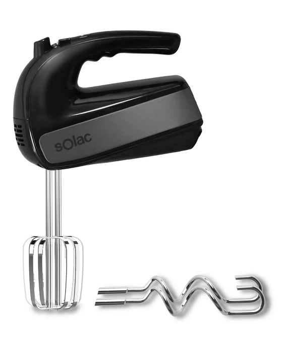 Solac 200-Watt Turbo 5-Speed Hand Mixer With Dough Hooks