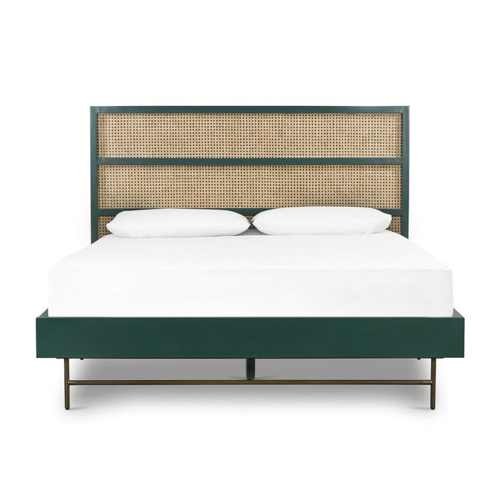 Luella King Bed - Juniper Green