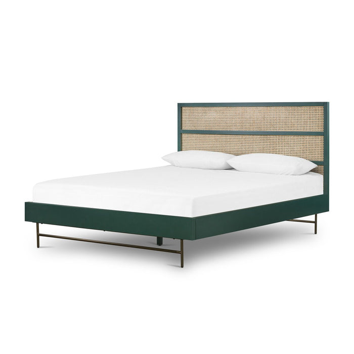 Luella King Bed - Juniper Green