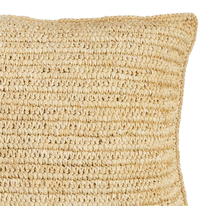 Woven Palm Natural Pillow