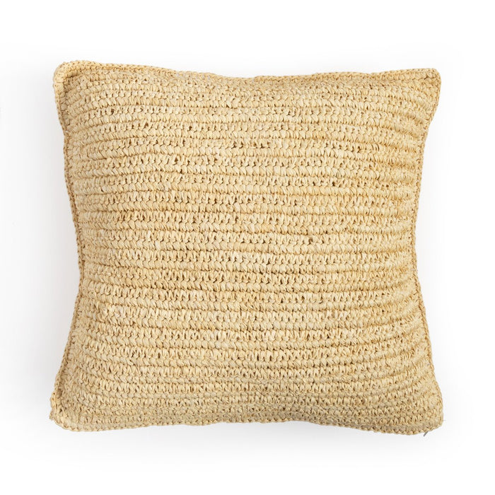 Woven Palm Natural Pillow
