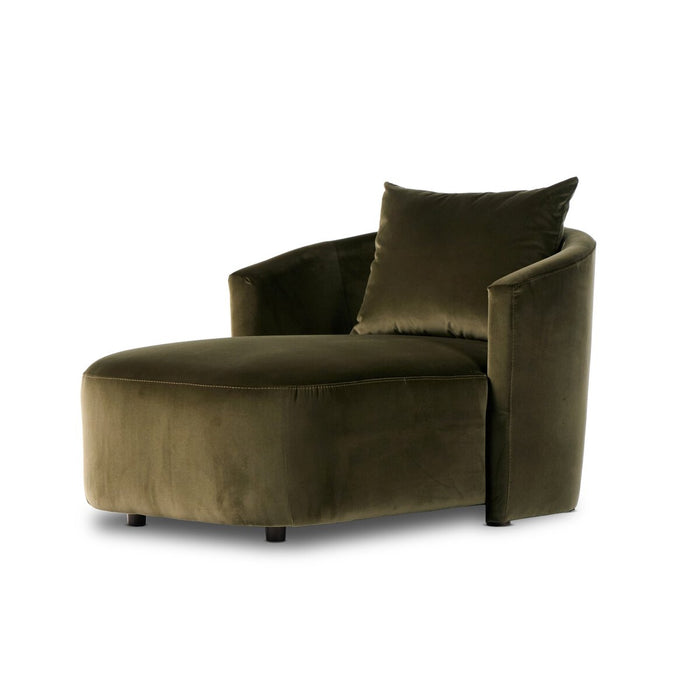 Farrah Chaise Lounge - Ingram Ochre