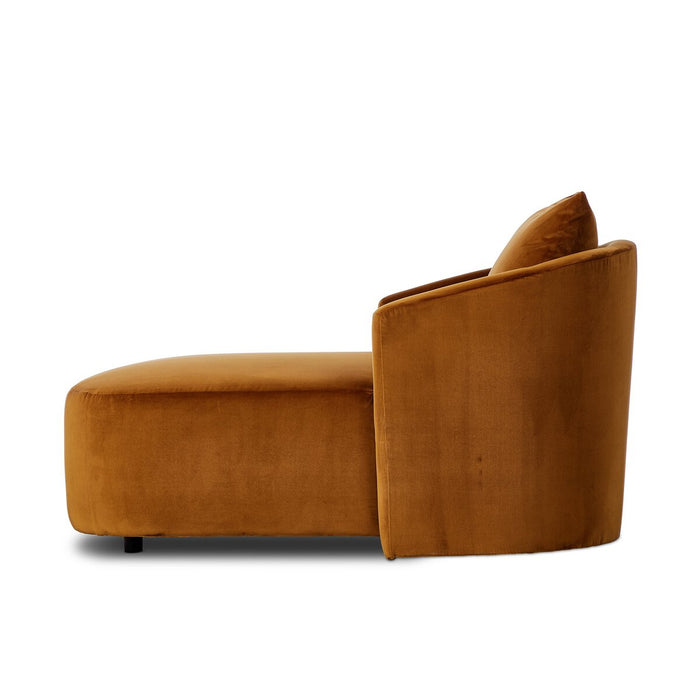 Farrah Chaise Lounge - Ingram Ochre