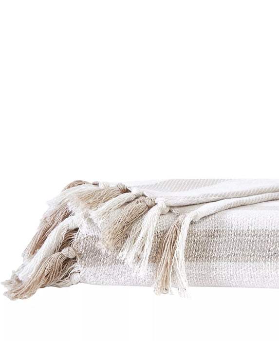 Striped Cotton Throw
