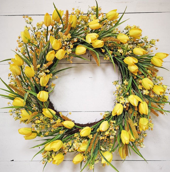 Tulip Wreath