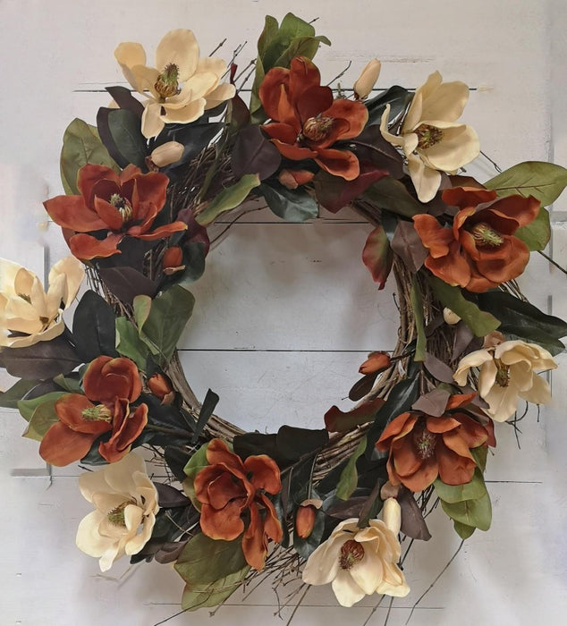 32" Magnolia Wreath