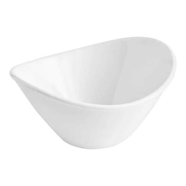Acopa Oval Porcelain Coupe Bowl