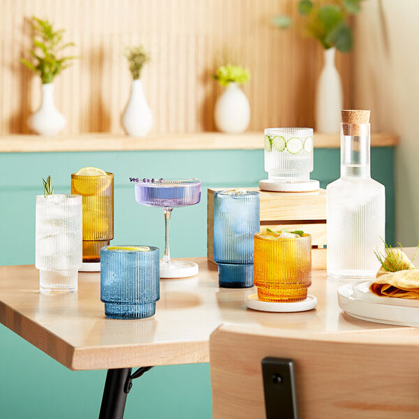 Acopa Fluted Glass Carafe