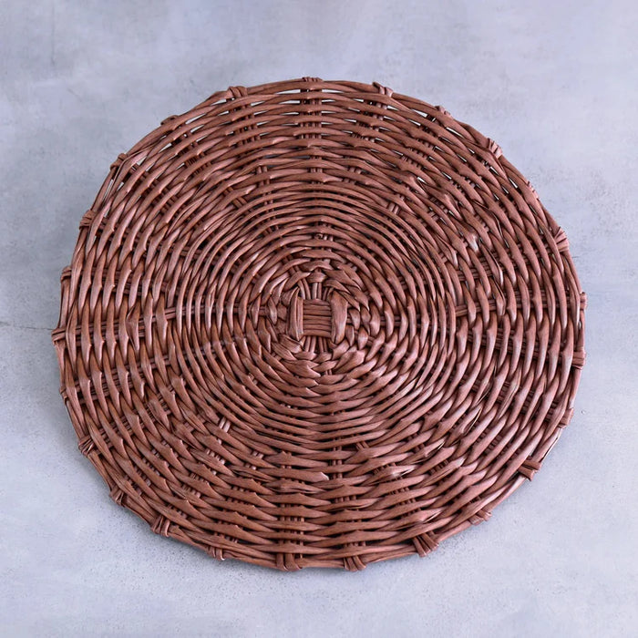 Faux Wicker Placemats - Set of 4