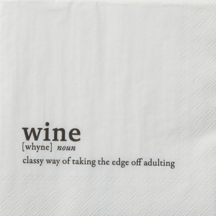 Beverage Napkin Wine