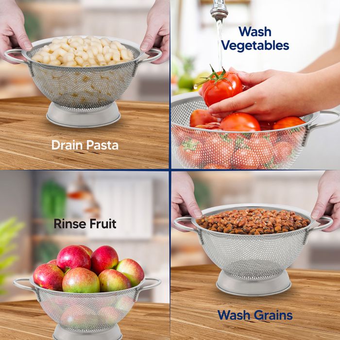 8.5" Perforated Colander