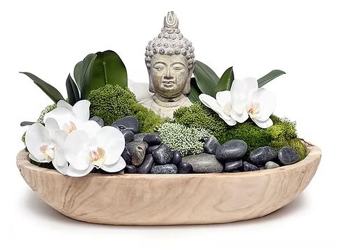 Buddha Orchid Tray