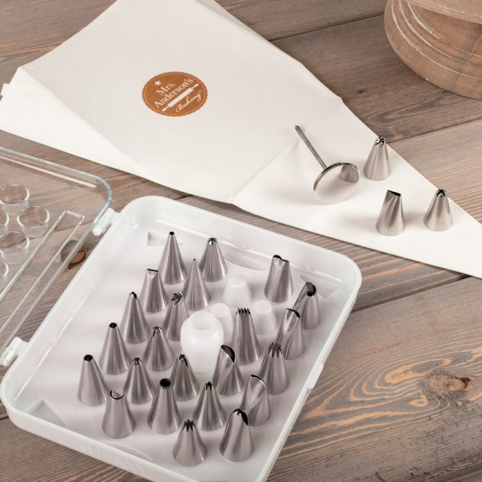 Mrs. Anderson's Baking Pastry Decorating Set - 26 Tips