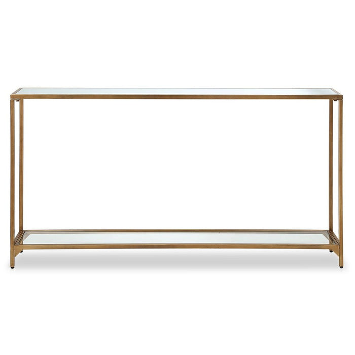Narrow Gold Console
