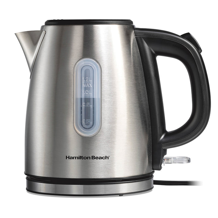 Hamilton Beach Electric Kettle w/Black Handle