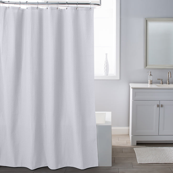 Belgian waffle Shower Curtain