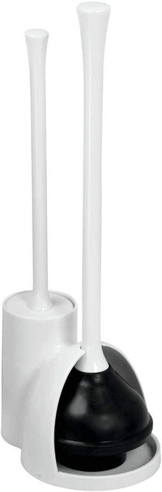 InterDesign Una Slim Bowl Brush And Plunger Set