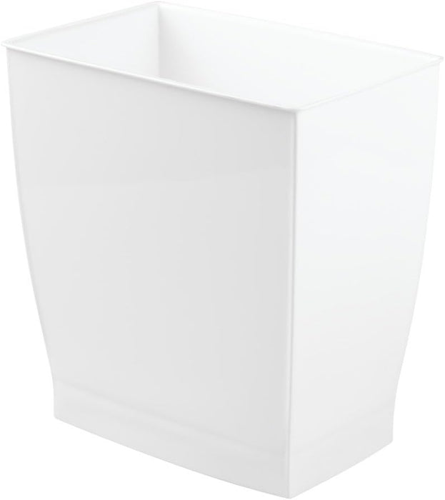 InterDesign Mono Rectangular Can - White
