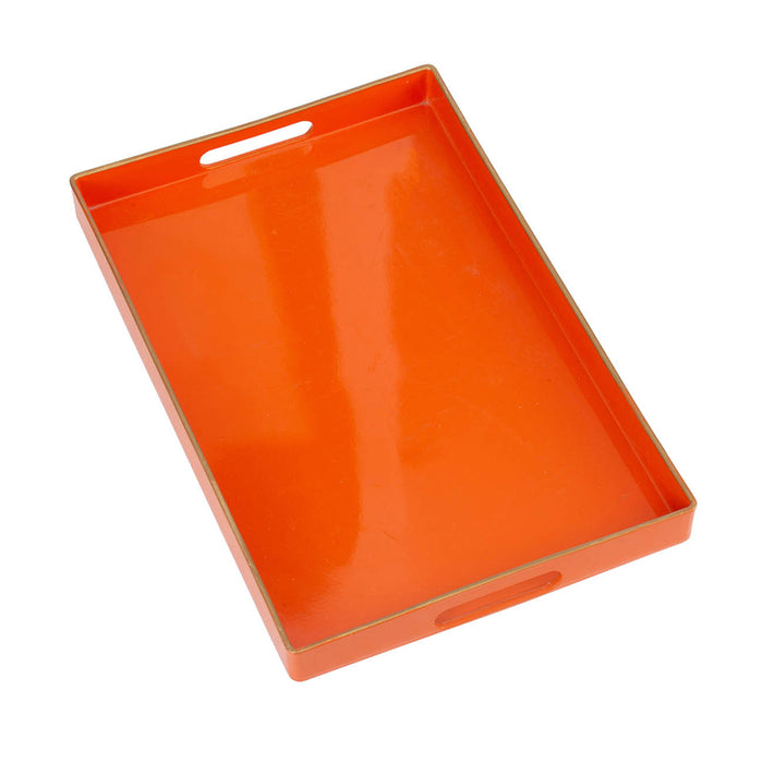 Orange Mimosa Rectangular Tray