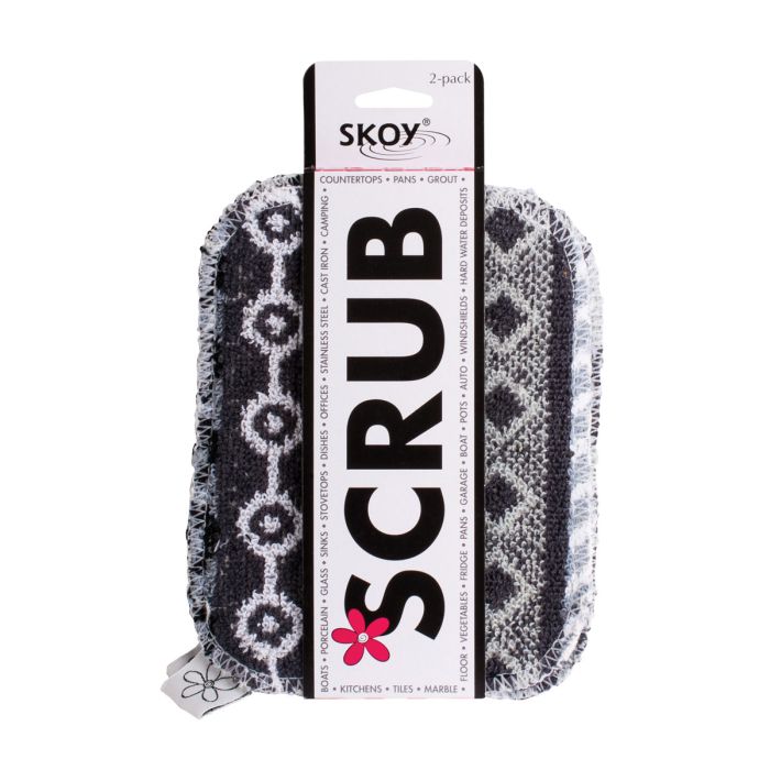 Skoy Scrub - Black & Grey