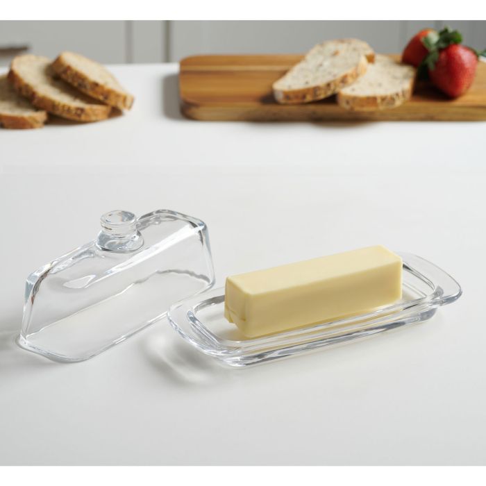 Glass Butter Dish