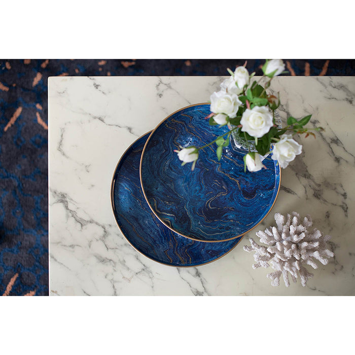 Blue Modern Chic Tray