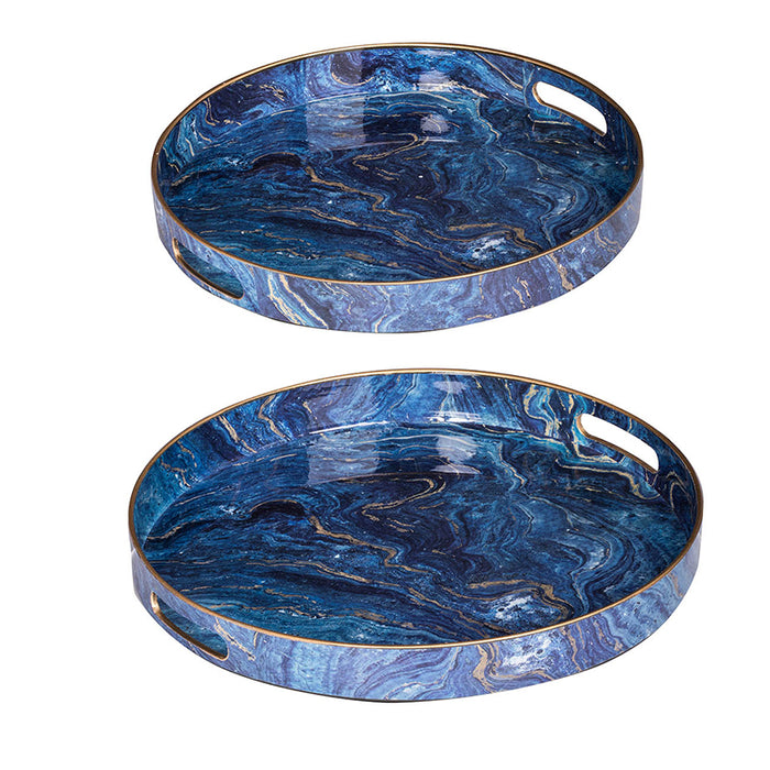 Blue Modern Chic Tray