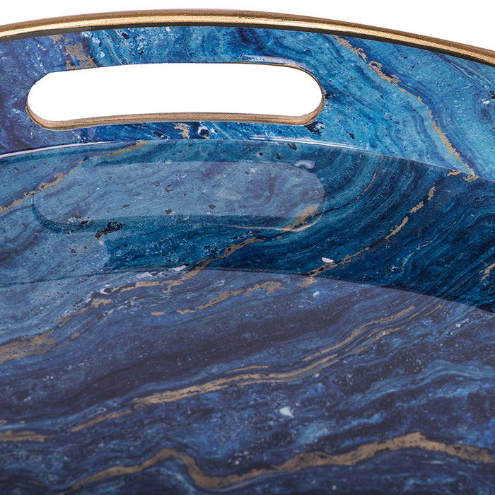 Blue Modern Chic Tray